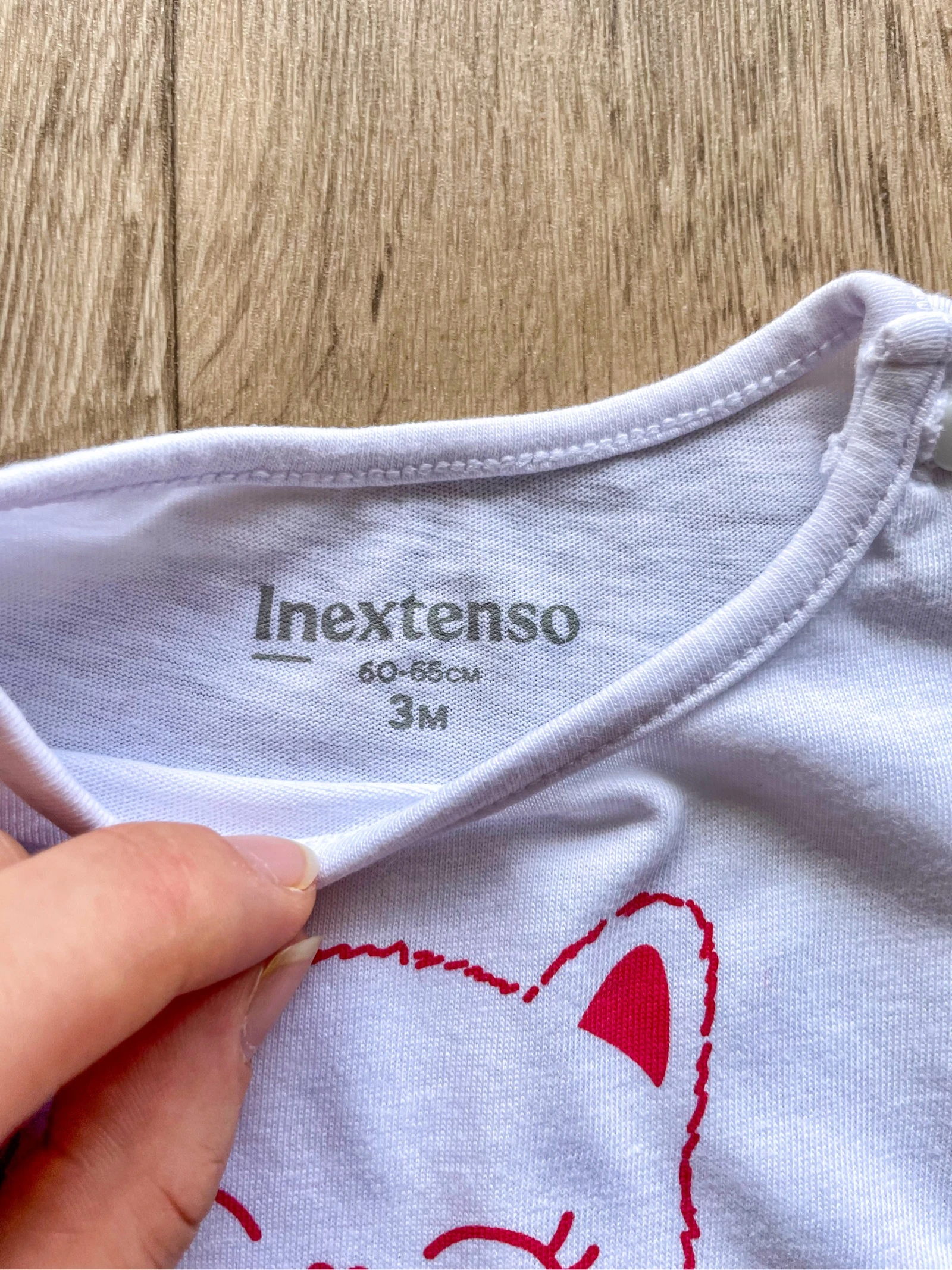 Set lange mouw t-shirts voor babymeisjes maat 3 maanden – photo 9